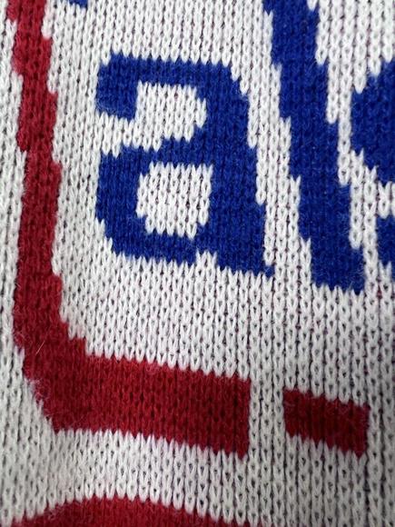 Vintage Cliff Engle LTD Washington Capitals NHL Hockey Sweater USA 80s Size XL - Picture 10 of 12